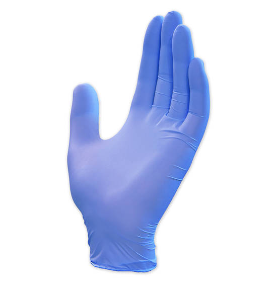 GloveOn Avalon Biodegradable Nitrile Exam Gloves Powder Free Box of 200 Medium image 1
